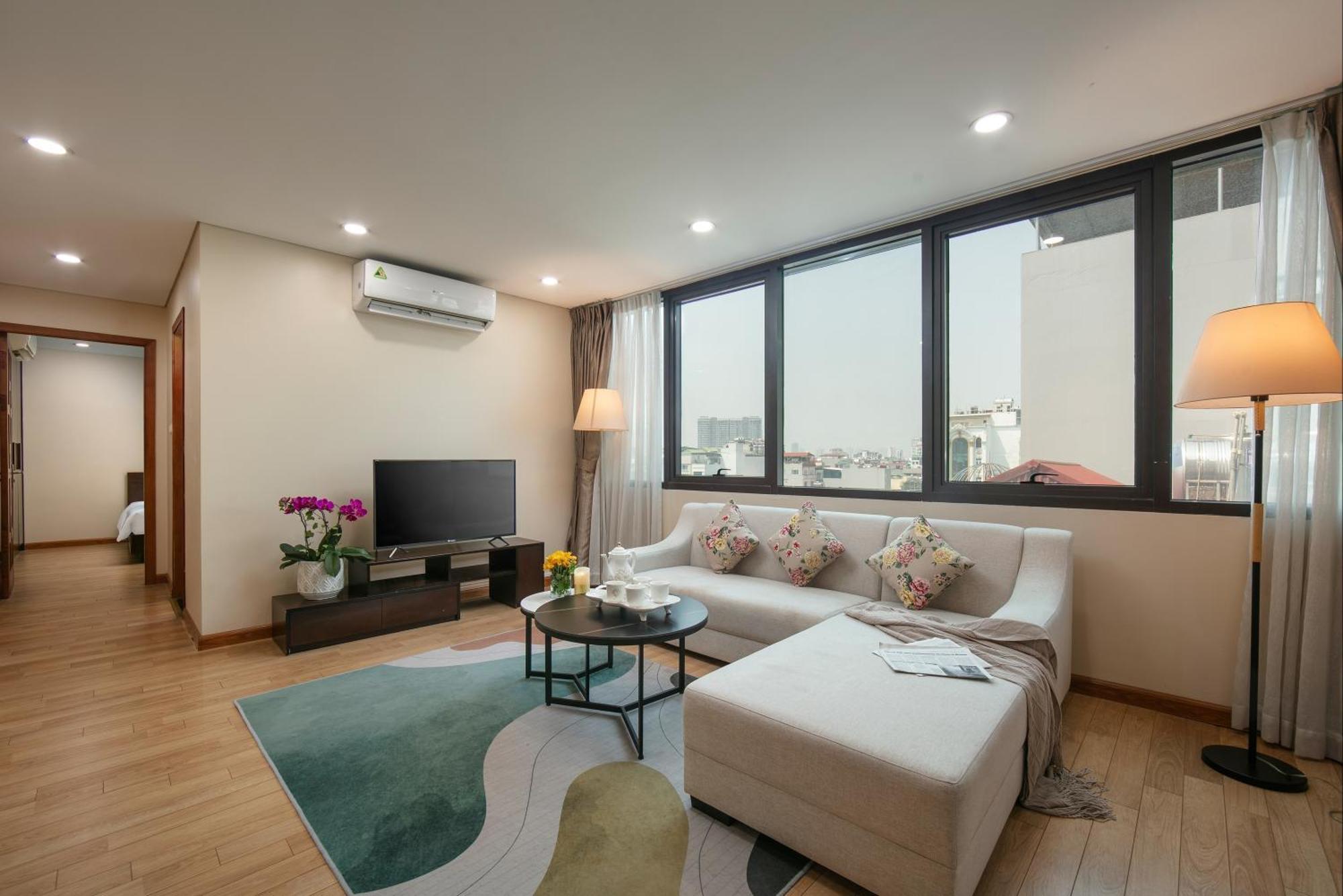 Hb Serviced Apartment - 121B Quan Hoa Hanoi Eksteriør billede