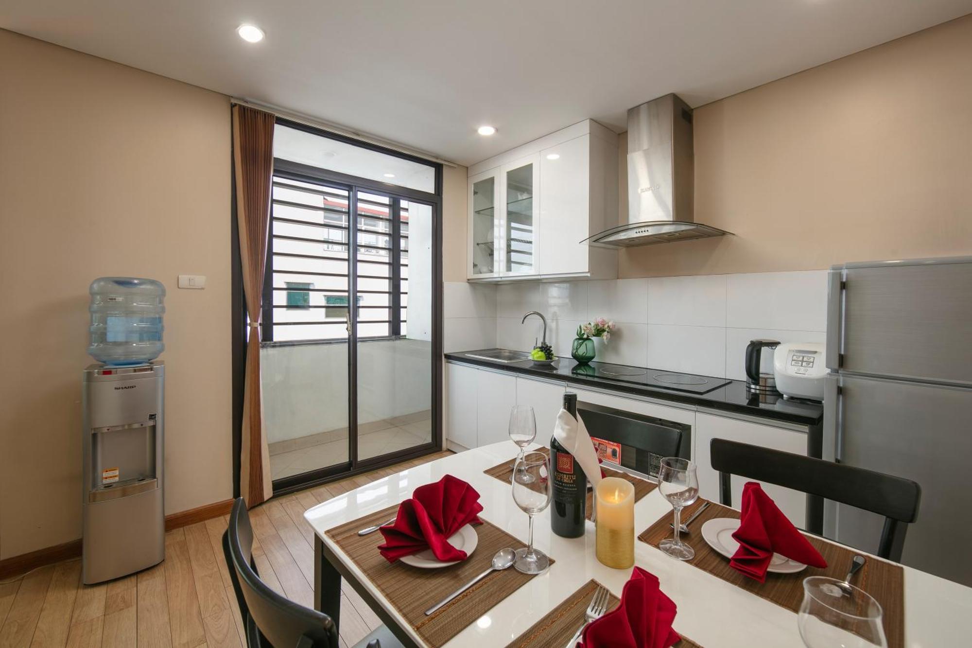 Hb Serviced Apartment - 121B Quan Hoa Hanoi Eksteriør billede