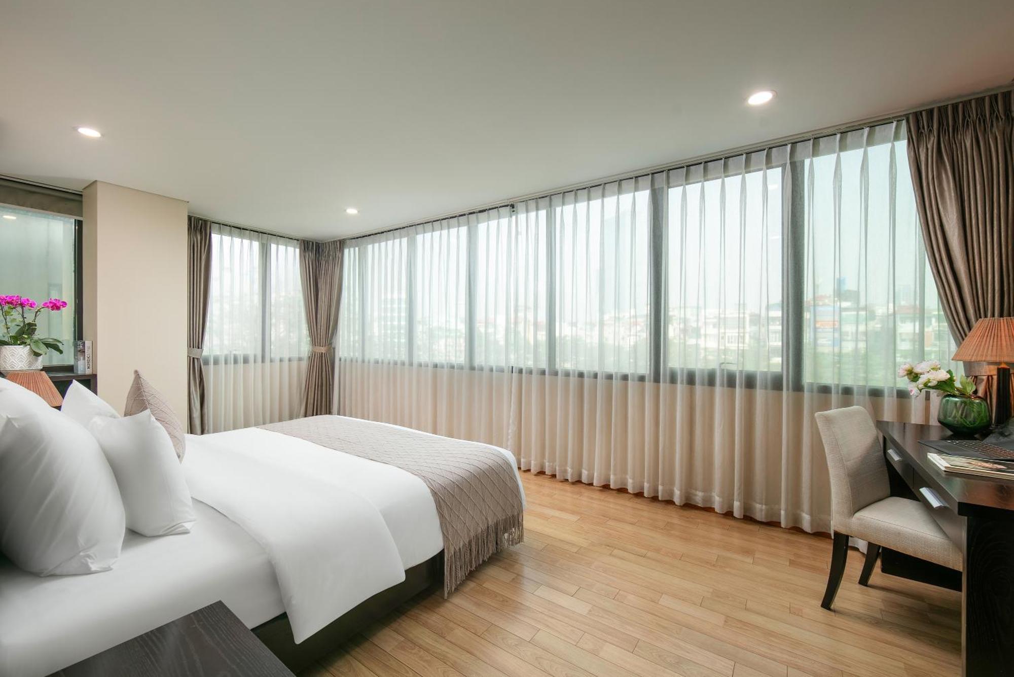 Hb Serviced Apartment - 121B Quan Hoa Hanoi Eksteriør billede