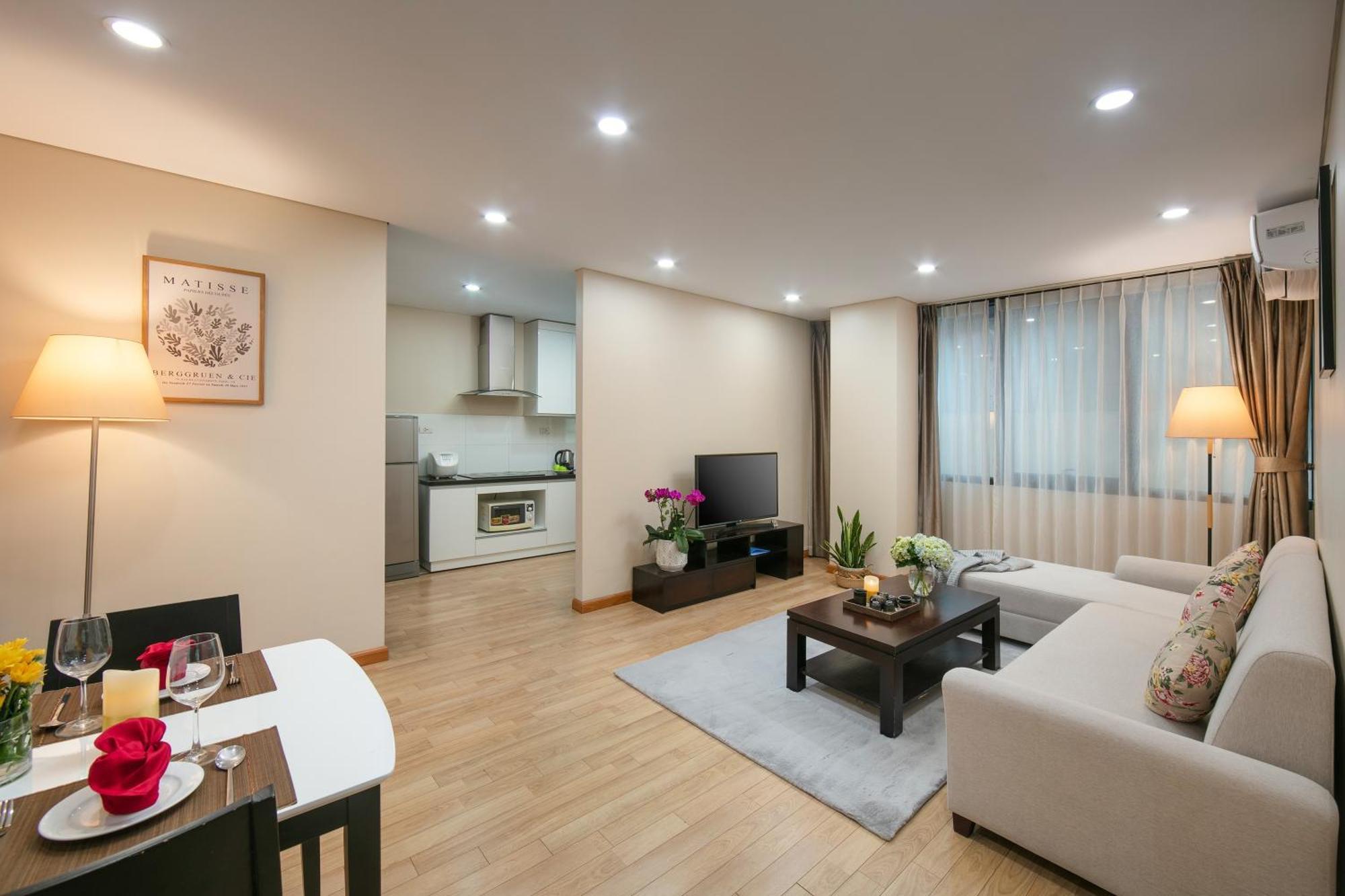 Hb Serviced Apartment - 121B Quan Hoa Hanoi Eksteriør billede